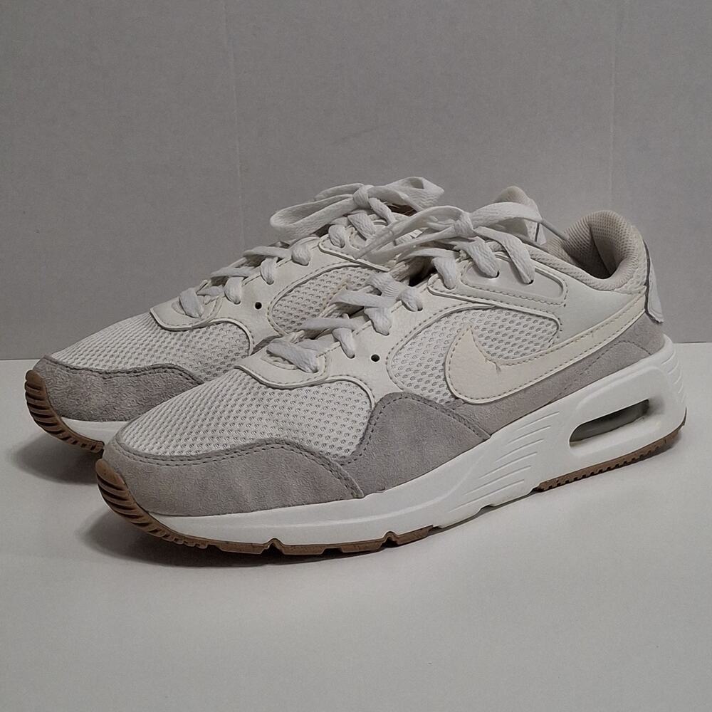 Nike Air Max SC Sneaker Shoes White Gray CW4554-108 Womens Size 8.0
